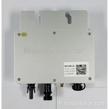 Micro onduleur WVC-300W avec contrôleur de charge MPPT